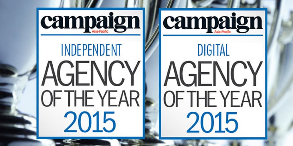 Affinity Wins Twice at Campaign Asia Agency of the Year Awards