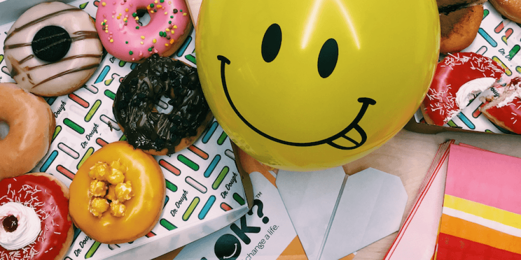 Doughnut forget to ask R U OK?