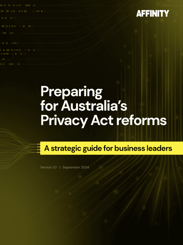 Whitepaper: Preparing for Australia’s Privacy Act reforms cover